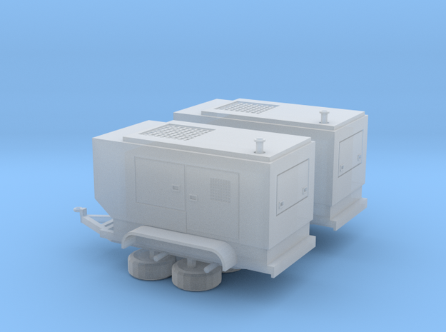 N Diesel Generator - 2 pack in Tan Fine Detail Plastic