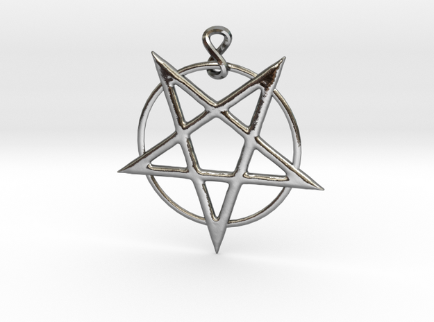 pentcombinedscaled in Polished Silver