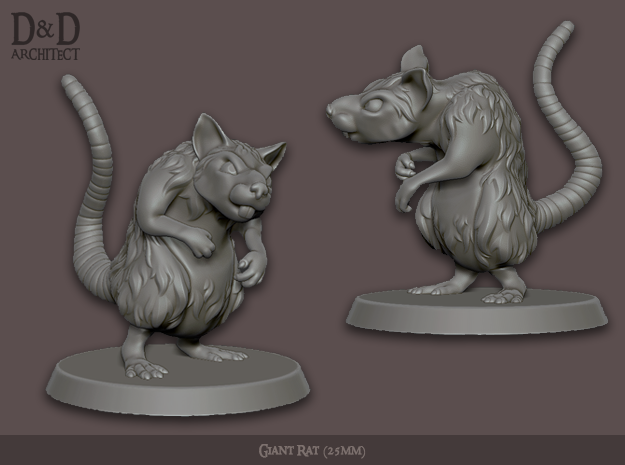 Giant Rat Miniature