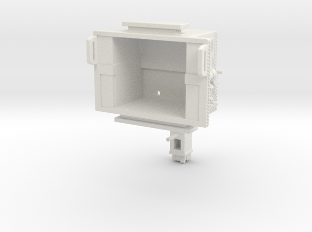 1/87 Aerialscope pump and crosslay section in White Natural Versatile Plastic