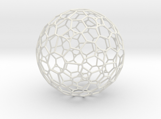Gigantic "irregular" polyhedron in White Natural Versatile Plastic