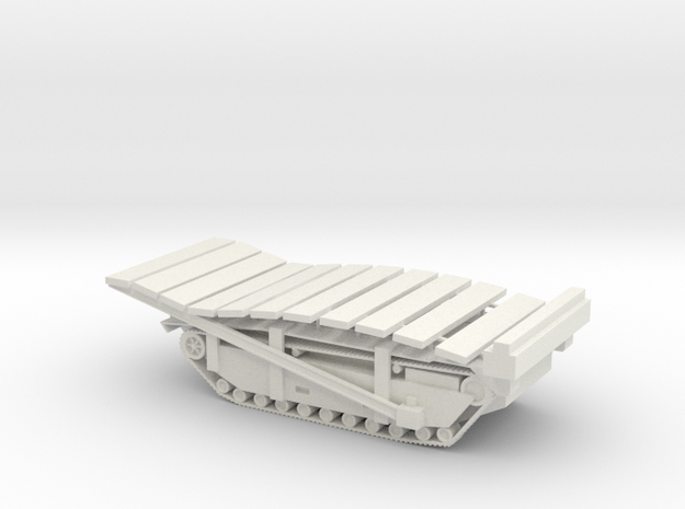 1/87 Scale LVT-2A Doodelbug Bridge Layer in White Natural Versatile Plastic
