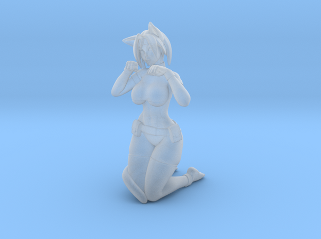Roxy Catgirl Thief 40 mm Mini - NO BASE VERSION in Smooth Fine Detail Plastic