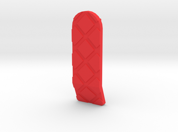 Incognito Minimalist Shoulder Pad for TeleScopix in Red Processed Versatile Plastic