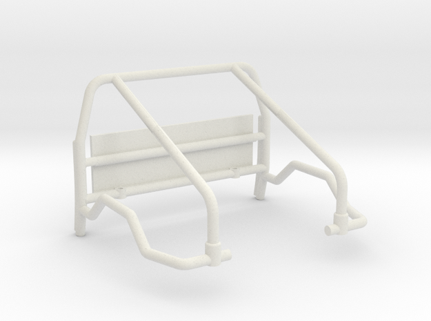 Orlandoo F150 simple rear cage in White Natural Versatile Plastic