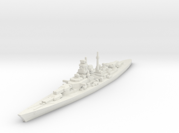 Bismarck 1/2500 in White Natural Versatile Plastic