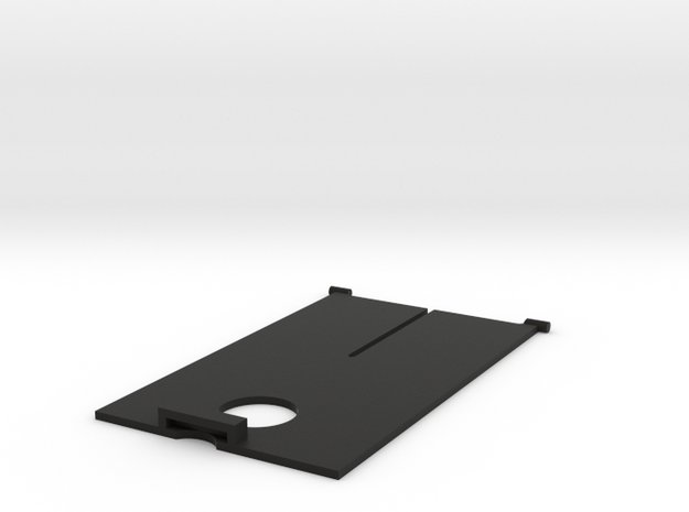 Tyco 9.6v Fast Traxx Battery Door in Black Natural Versatile Plastic