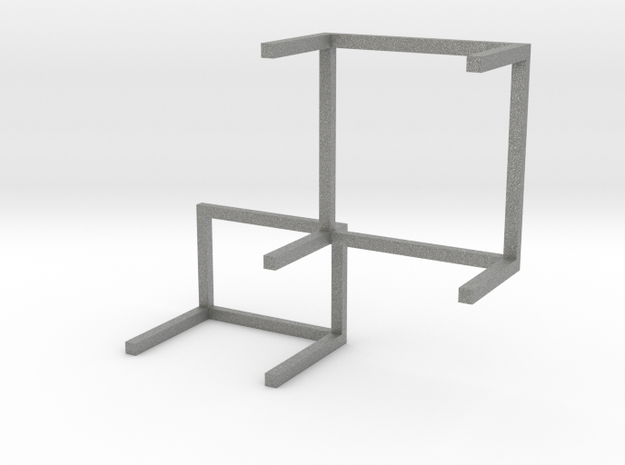 Line shape table in Gray PA12