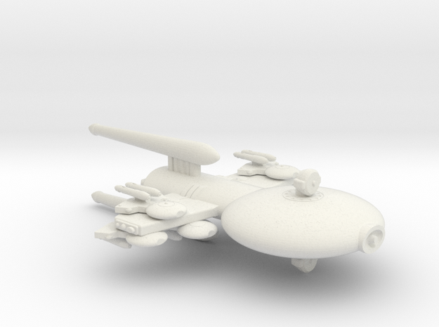 3125 Scale Gorn Carnosaurus-P Gunboat/PF Tender SR in White Natural Versatile Plastic