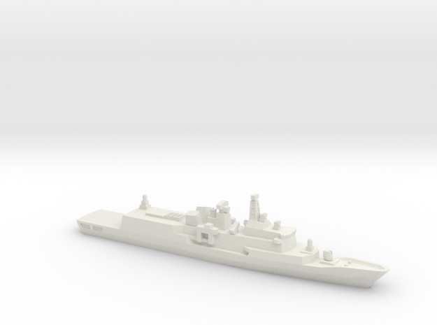 Hydra-class frigate, 1/1800 in White Natural Versatile Plastic