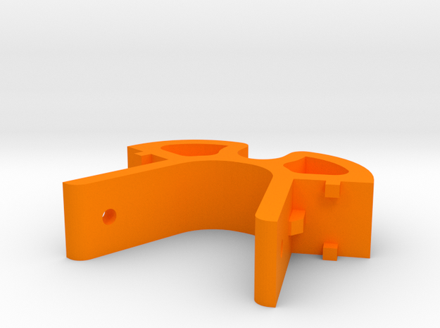 XL - Spulenhalter - oben klein in Orange Processed Versatile Plastic