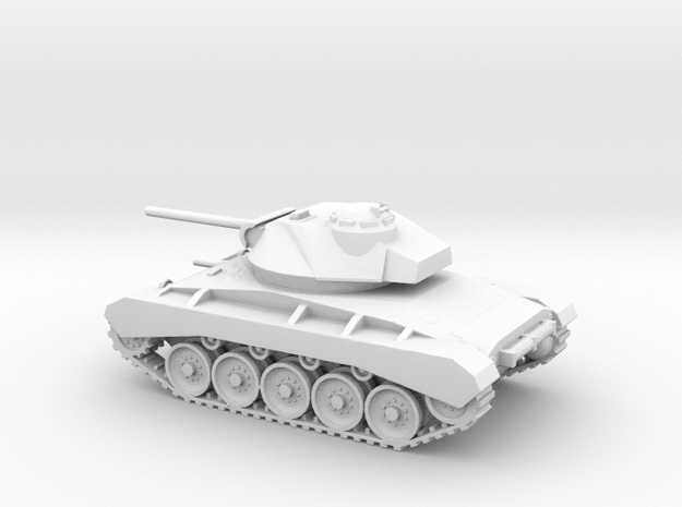 1/144 Scale M24 Tank in Tan Fine Detail Plastic