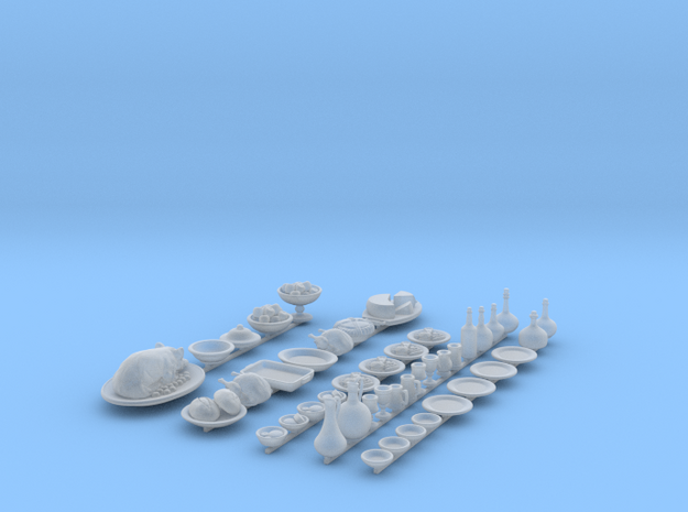 Elite Feast Set for 1/48 scale settings in Smooth Fine Detail Plastic