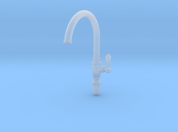 Single Traditional Faucet in Tan Fine Detail Plastic