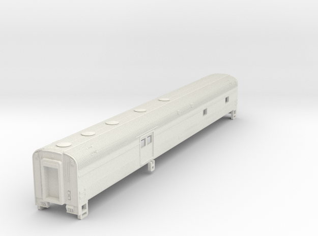 Via Rail/CPR Baggage Dormitory in NScale in White Natural Versatile Plastic