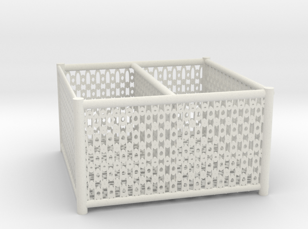 Storage box in White Natural Versatile Plastic