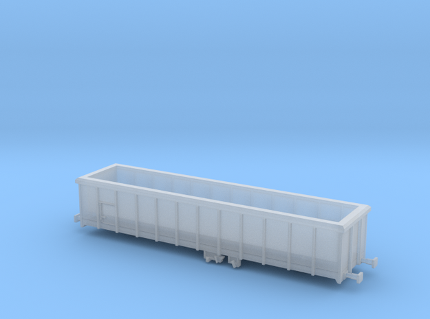 Wagon PKP 401Wj (Eaos-w) N Scale / Skala N in Smooth Fine Detail Plastic
