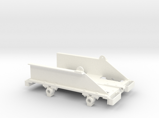 Ruston Bucyrus Tipper Chassis (SM32) in White Processed Versatile Plastic