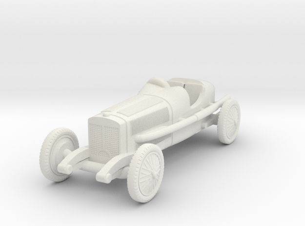 1/87 (HO) Mercedes Monza 1924 in White Natural Versatile Plastic