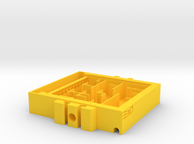 Expandable Ant Farm Nest for Large Ants in Yellow Processed Versatile Plastic