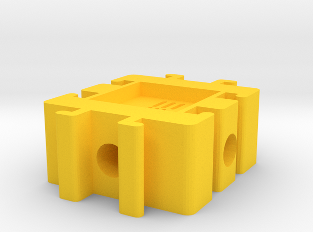Expandable Ant Farm Crossroad in Yellow Processed Versatile Plastic