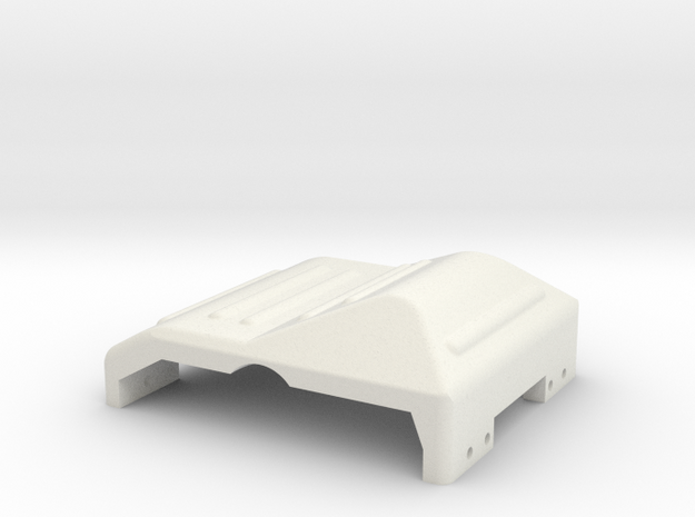 RC4WD TF2 GCM Skid LHS in White Natural Versatile Plastic