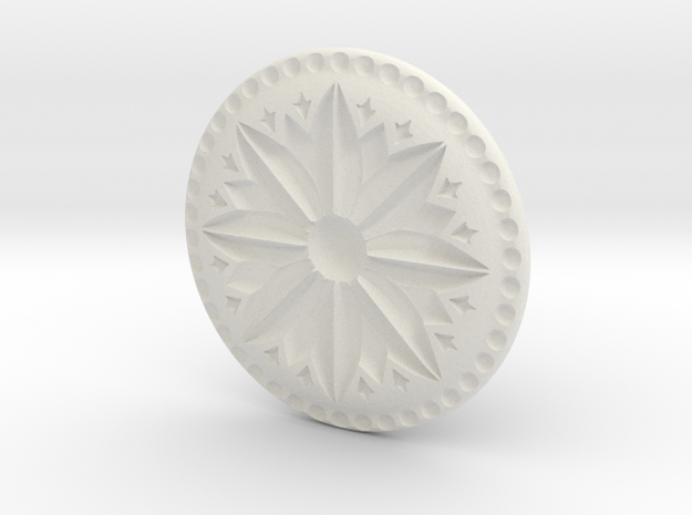 Holiday Cookie Stamp in White Natural Versatile Plastic