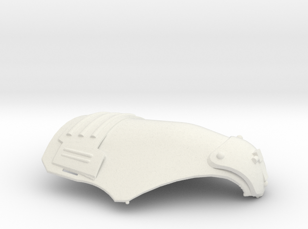 abdomen element cuirass armor in White Natural Versatile Plastic: 1:8