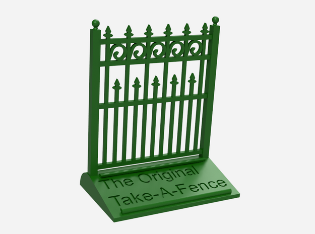 The Original Take-A-Fence: The Higher Than Thou in Green Processed Versatile Plastic