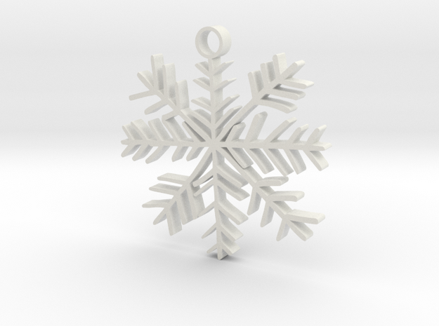 snow 1 in White Natural Versatile Plastic