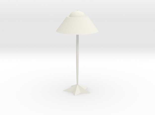 Luxury simple table lamp in White Natural Versatile Plastic
