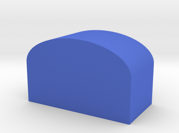 Roof Pencil Box in Blue Processed Versatile Plastic: Small