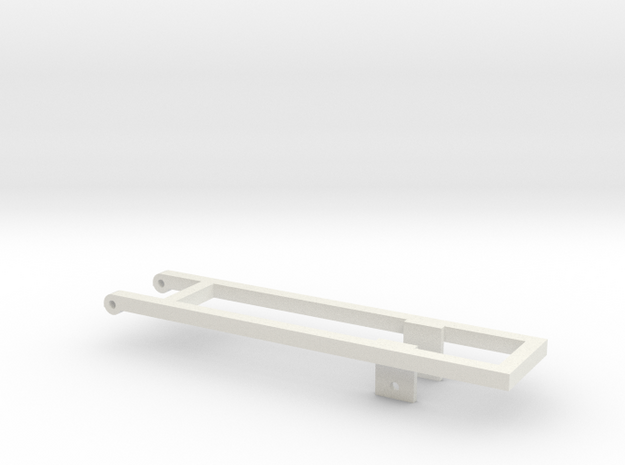 KN16 mounting frame in White Natural Versatile Plastic