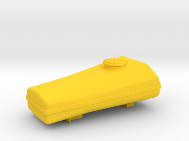 Euro Trac Fronttank in Yellow Processed Versatile Plastic