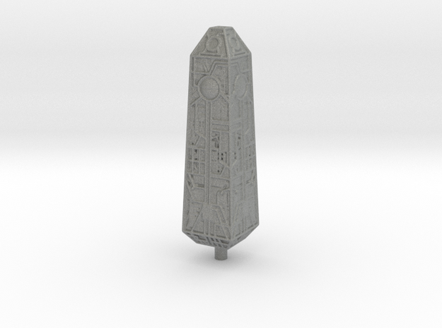 Borg Obelisk 1/100000 Attack Wing in Gray PA12