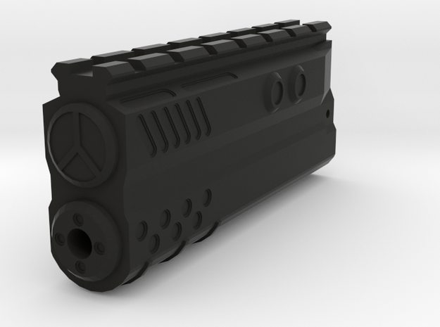 Incognito Blade Silencer for MP5 and MP5K Top Rail in Black Natural Versatile Plastic