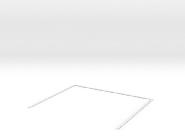 Outer Line in White Natural Versatile Plastic