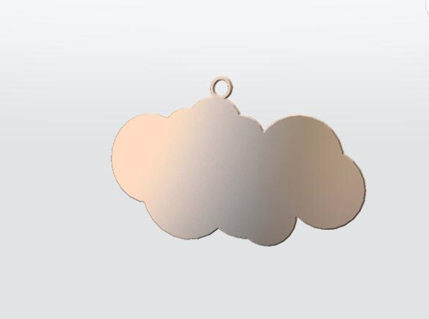 cloud in 14k Rose Gold: Small