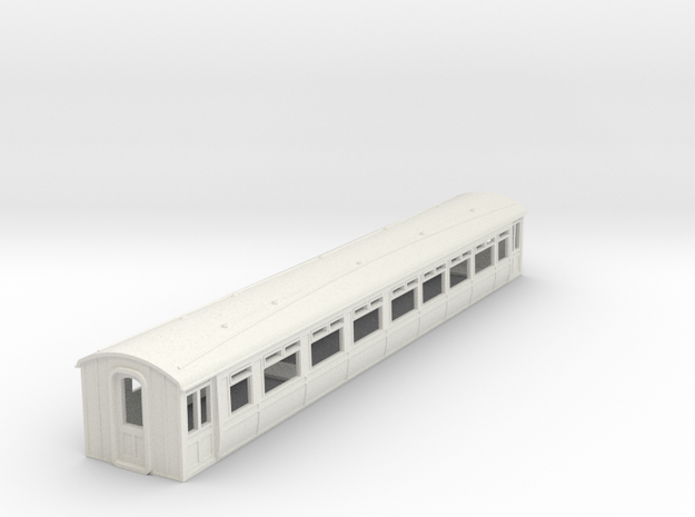 o-76-lnwr-siemens-trailer-coach-1 in White Natural Versatile Plastic