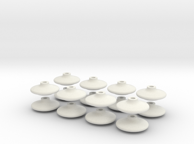16 ailladors Faiveley in White Natural Versatile Plastic