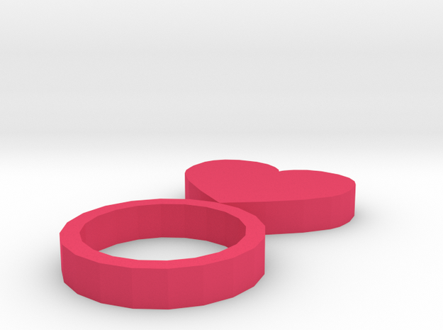 ring in Pink Processed Versatile Plastic