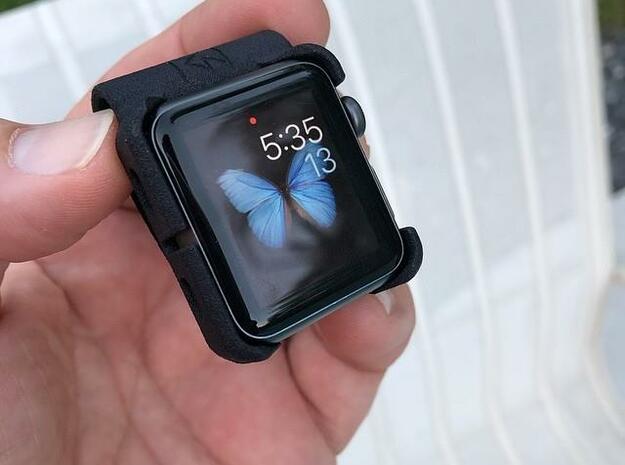 Apple Watch - 42mm Clip On in Black PA12