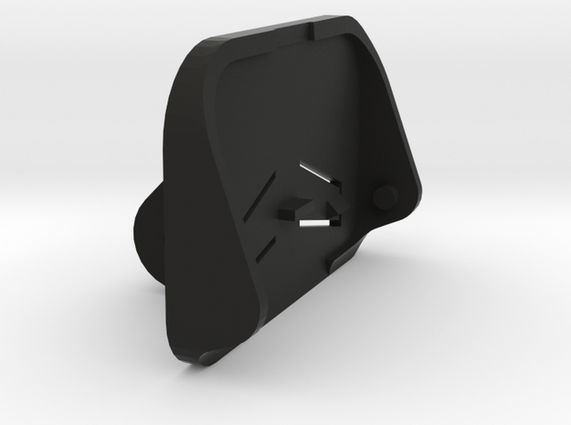 Petzl GoPro style universal adaptor in Black Natural Versatile Plastic