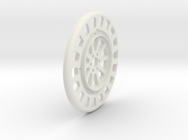 JRC-338 2.2 BEADLOCK WHEEL FACE in White Natural Versatile Plastic