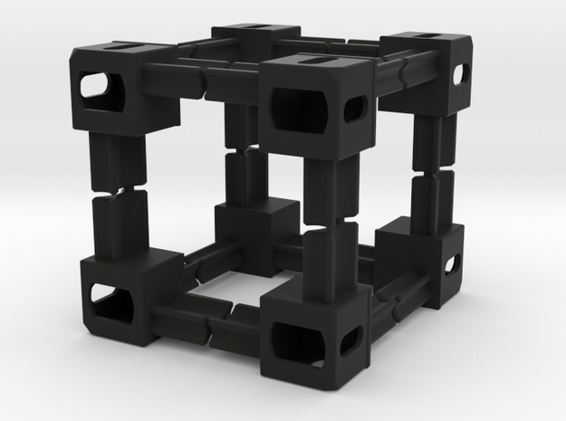 1:14 Container Corners / Ecken für Alfer Profile  in Black Natural Versatile Plastic