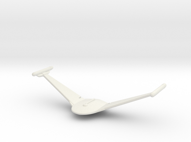 V-1 Starglider, 1:3788 Scale in White Natural Versatile Plastic