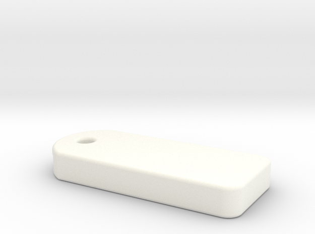 Cherry Keeper - Blank Key Safe in White Processed Versatile Plastic