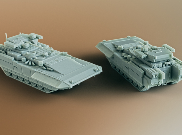 T-15 BMP Armata AIFV Scale: 1:144 in Tan Fine Detail Plastic