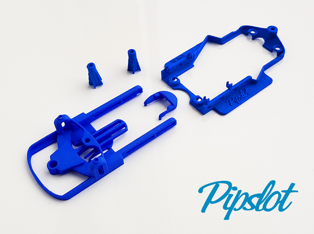 Universal Pipchassis SL Mk2 in Blue Processed Versatile Plastic