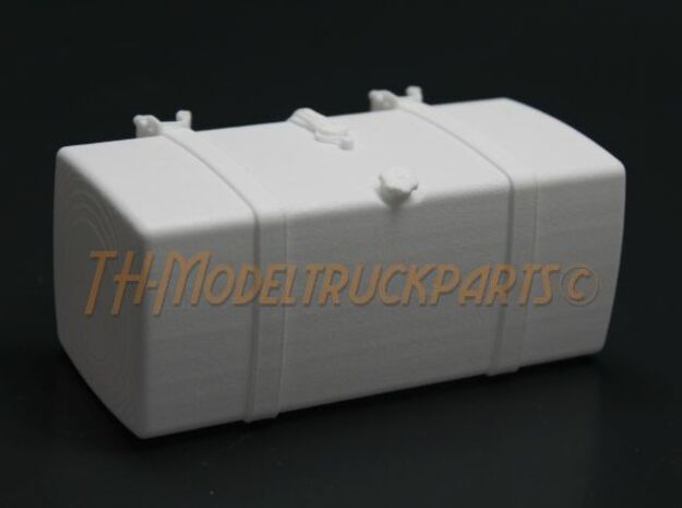 THM 00.2102-110 Fuel tank Tamiya MAN in White Processed Versatile Plastic